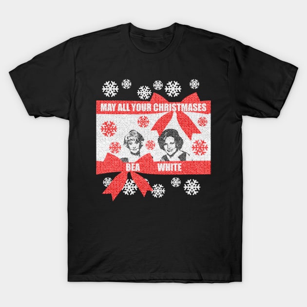 May all your christmases T-Shirt by shawnalizabeth